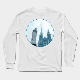 Vietnam Notre Dame Cathedral Ho Chi Minh City Long Sleeve T-Shirt